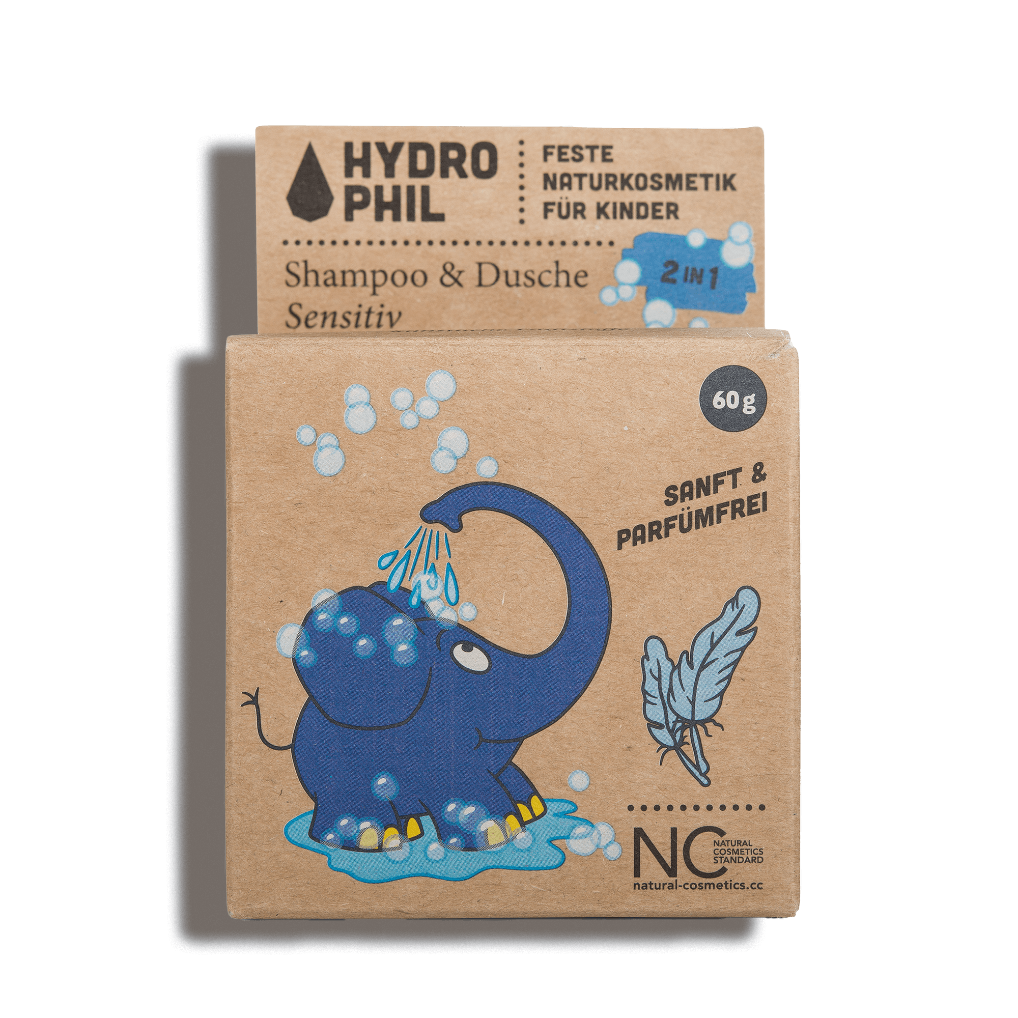 Hydrophil -Kinderseife Haut & Haar mit der Maus - Smooth Panda - Umweltdrogerie
