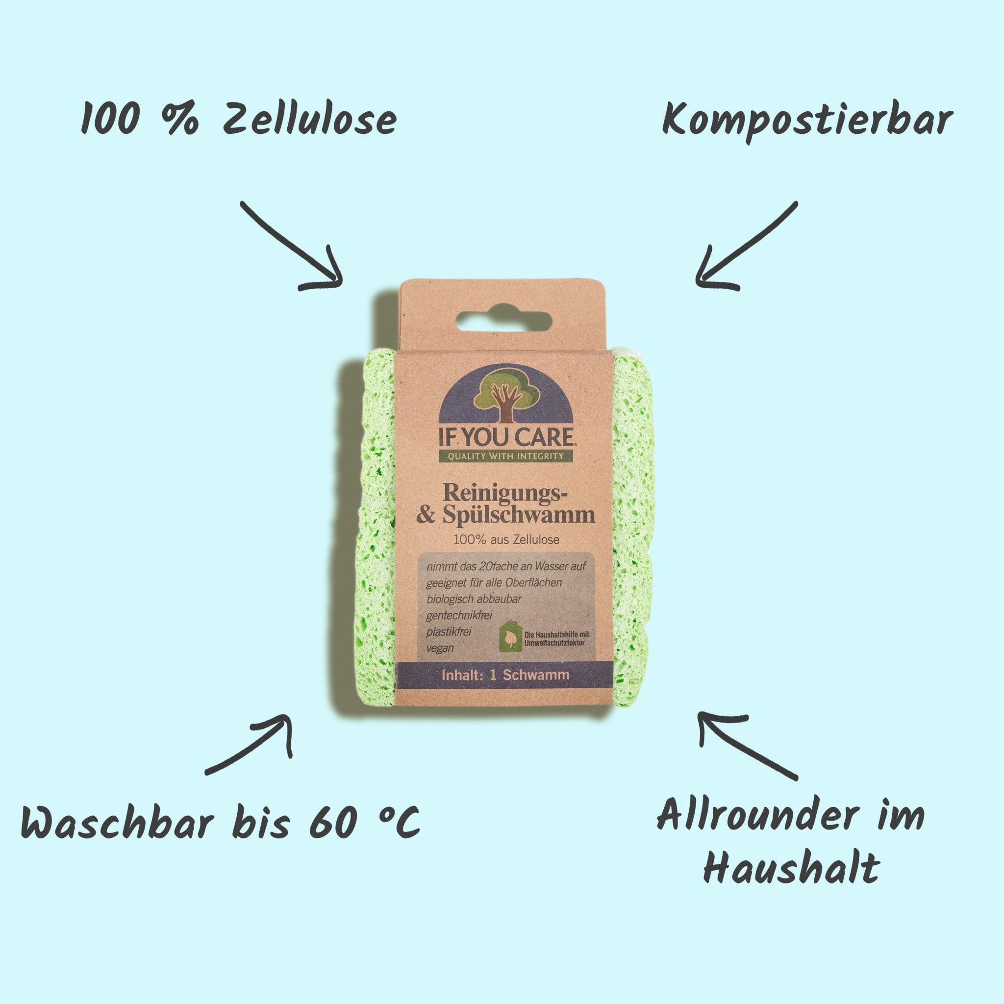Reinigungs- und Spülschwamm