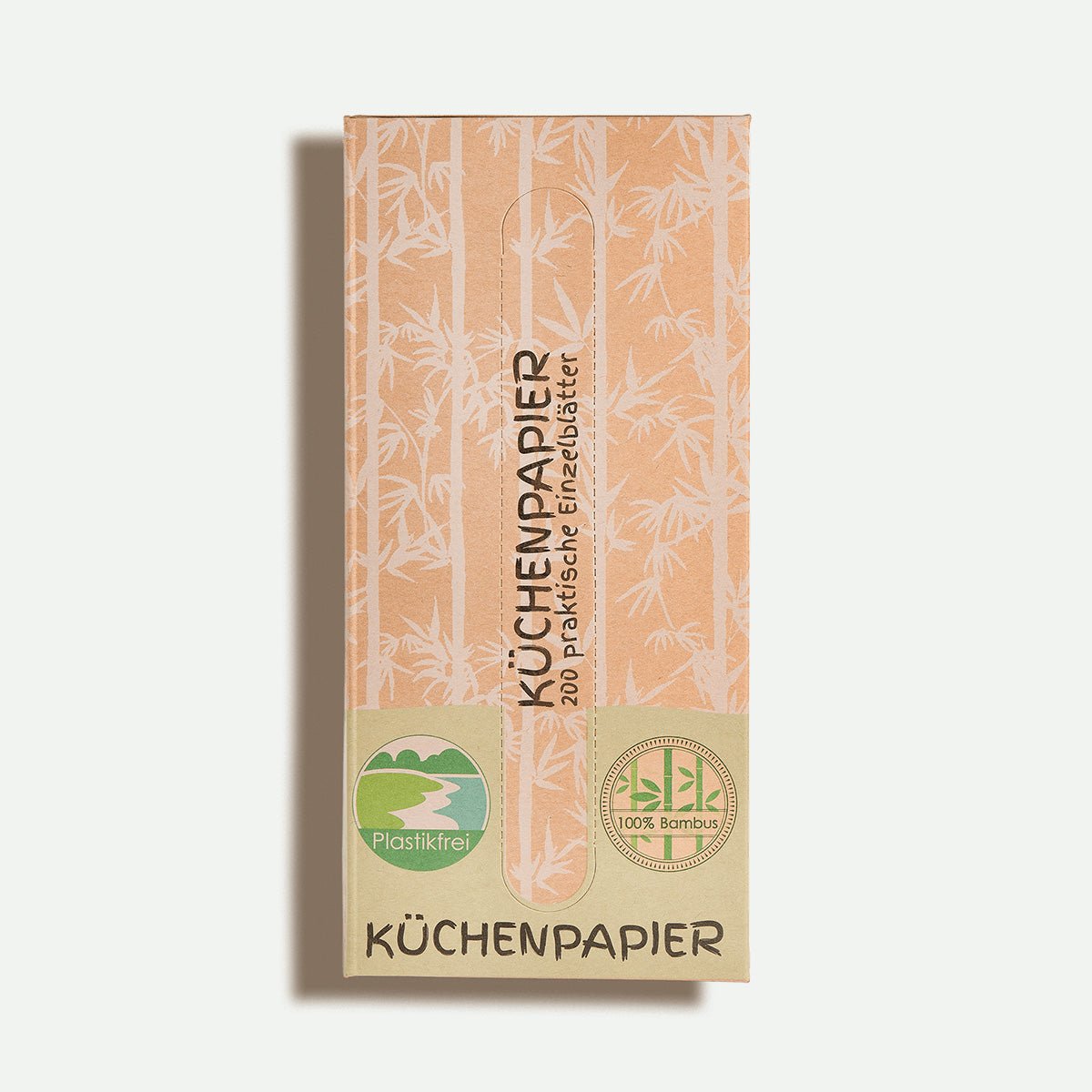 Smooth Panda -Bambus-Küchenpapier im Spender (200 Blatt) - Smooth Panda - Umweltdrogerie