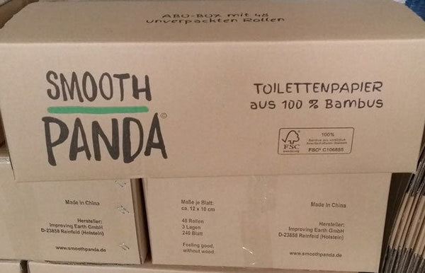 NEU: Klopapier-Abo (schon bald unverpackt) - Smooth Panda - Umweltdrogerie