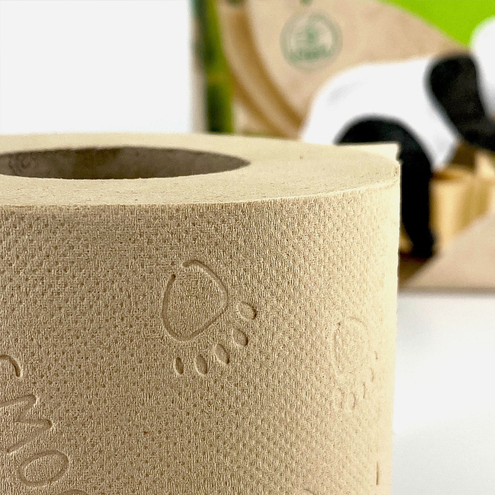Smooth Panda -Bambus-Toilettenpapier (Made in Germany / 6 Rollen à 160 Blatt) - Smooth Panda - Umweltdrogerie