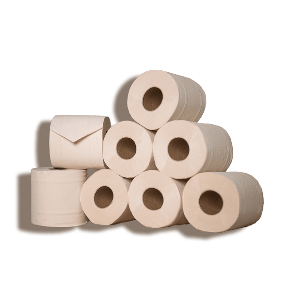 Smooth Panda -Klassik Bambus-Toilettenpapier (LOSE / ohne Prägung / 8 Rollen à 200 Blatt) - Smooth Panda - Umweltdrogerie