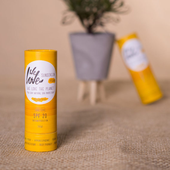 Produktbild des Sonnencremesticks von We Love The Planet